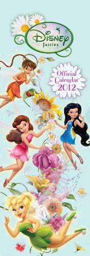 Official Tinkerbell Fairies Slim Calendar 2012