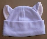 Light Purple & Pink kitty HAT cosplay ANIME goth agf