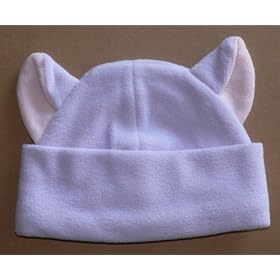 Light Purple & Pink kitty HAT cosplay ANIME goth agf