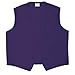 Hickory Ridge 740NP No Pocket Unisex Uniform Vest, Purple, Large
