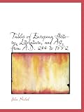Tables of European History, Literature, and Art, from A.D. 200 to 1882