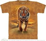 The Mountain Rising Sun Tiger Short Sleeve Tee T-shirt