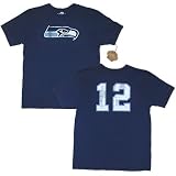 Seattle Seahawks 12th Man Premium Fitted T-Shirt