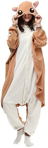 CTHEE Unisex Adult Comfort Kigurumi Animal Cartoon Sleepwear Sleeping Wear Homewear Outfit Costume Mouse Size S