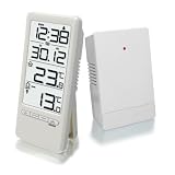 Technoline WS 9118 Temperaturstation Kunststoff 2 teilig weiß Wetterstation