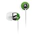 Creative EP660GRN EP-660 Noise Isolating In Ear Headphones - Green