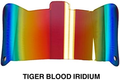 SHOC Visor - TIGER BLOOD IRIDIUM