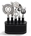Kitchen & Housewares : Black VIP 7 pc. Bar Tool Set by Metrokane