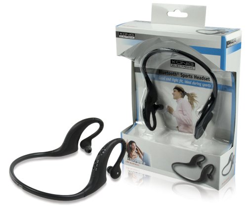 K&ouml;nig CMP-BLUEHS11 Sport V2.1 Bluetooth Kopfh&ouml;rer silber/schwarz Preisvergleich