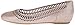 Rockport Women's Total Motion 20mm Lazer Cut Out Ballet Ballet Flat