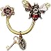 Jay Strongwater Bee Hook Keychain