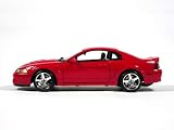 2003 Ford Mustang SVT Cobra Coupe diecast car model 1:18 scale die cast by Maisto - Red by Maisto