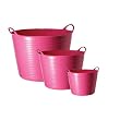 Tubtrug Buckets 3 Piece Set Pink
