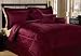 11pc Bed-in-a-Bag Diamond Burgundy - King