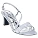 Women's Mossimo® Black Illiana Heeled Sandal - Silver