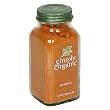 Simply Organic Turmeric Root Ground Certified Organic, 2.38-Ounce Containers (Pack of 6)