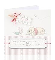 Winnie the Pooh New Baby Greetings Card