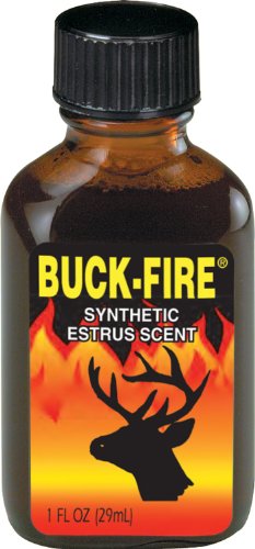 Wildlife Research Buck-Fire Synthetic Estrus Scent Whitetail Deer Attractor (1-Fluid Ounce)