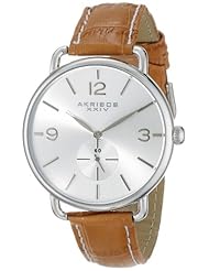 Akribos XXIV Womens AK658OR Essential Analog Display Japanese Quartz Brown Watch