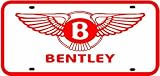 BENTLEY LICENSE PLATE sign * car classic