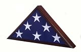 Veteran Flag Display Case -Cherry