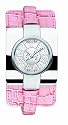 D&G DW0163 Ladies Sitting Bull Pink Strap Watch