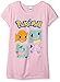 Pokemon Girls' Character Group S/Tee