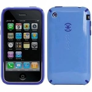 Speck Products CandyShell Case for iPhone 3G, 3G S (IndiGlow Blue)