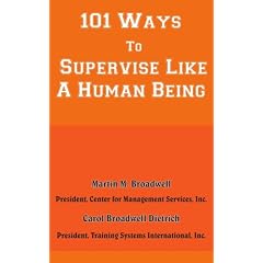 101 Ways To Supervise Like A Human Being