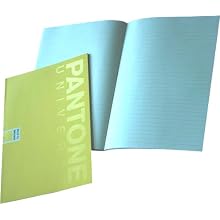 Pantone Ruled Note Book, A5, 24 Sheets, Maize, Pack of 5 (50198-88980-1)