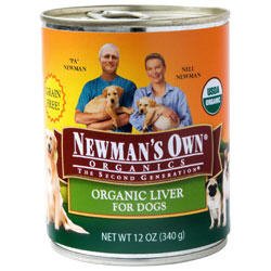 Newman's Own Organics Liver Canned Dog Food