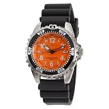 Momentum Mens 1M-DV00O1B M1 Orange Dial Black 