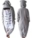 Super9COS My Neighbor Totoro Kigurumi Pajamas Adult Anime Cosplay Halloween Costume ,size S (58