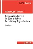 Produkt-Bild: Der Gegenstandswert in b&uuml;rgerlichen Rechtsangelegenheiten