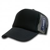 Decky Black Mesh Trucker Style Cap Hat Caps Hats Adjustable