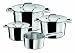 Tefal C806A7 Volupty Topf-Set 4-teilig Kasserolle 16 cm ohne Deckel, Kochtöpfe 16/ 18/ 20 cm mit Glasdeckel