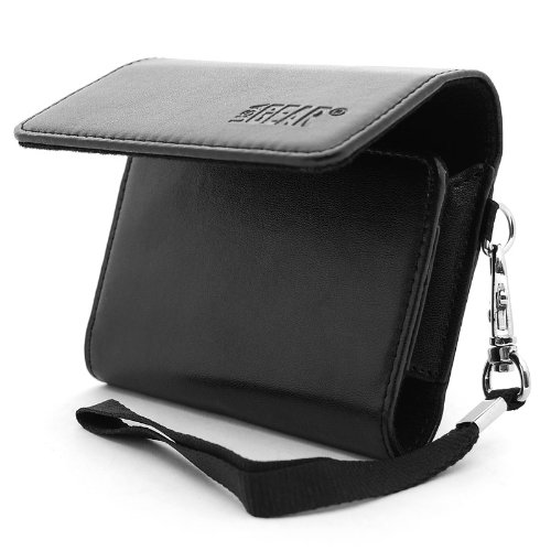 USA GEAR Protective Digital Camera Case with Magnetic Clasp and Wrist Strap for Nikon Coolpix L20 S570 S8000 S630 - Includes Microfiber Cleaning Cloth USA GEAR Protective Digital Camera Case with Magnetic Clasp and Wrist Strap for Nikon Coolpix L20 S570 S8000 S630 - Includes Microfiber Cleaning Cloth