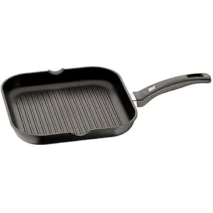 WMF Aluguss Grillpfanne eckig, 27x27 cm WMF Aluguss Grillpfanne eckig, 27x27 cm