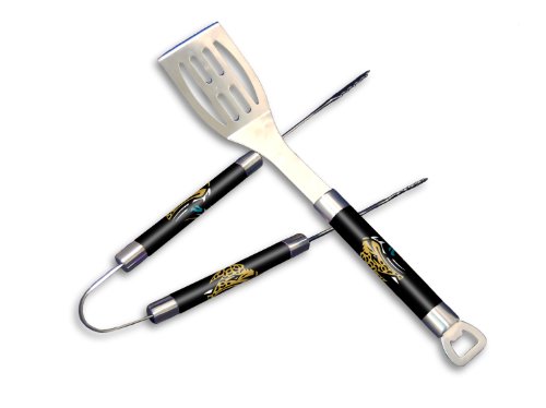 NFL Jacksonville Jaguars Barbeque Tongs and Spatula Set