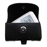 Horizontal Leather Case with Belt Clip/Loop for the Memorex MMP8575 2GB MP3 Player