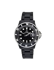 ToyWatch Womens PCL01BK Quartz Black Dial Plastic Watch