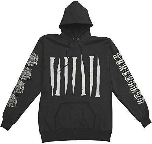 Sworn In Men's Nails Hooded Sweatshirt Small Black