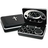 Communion Set - Remembranceware Executive Portable - Black