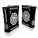 Dharma Black Design Xbox 360 Front Panel Protector Skin Decal Sticker