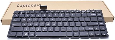 Laptopaid New Keyboard Without frame For Asus X401 X401A X401U 13GN4O1AP030-1 AEXJ1U01010 0KNB0-4105US00 US Black