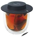 Finum Hot Glass with Hat, Black