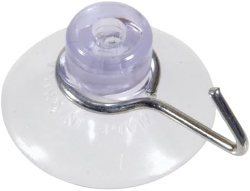 Set-Screw-Kits 121060 Medium Suction Cup with Hanger, Clear, 3 Piece