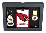 Arizona Cardinals - NFL Bottle Opener Key Ring, Luggage Tag, Money Clip Gift Set