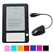 Black Clip on Light for Amazon Kinle + Silicone Skin for Amazon Kindle DX 9.7 Amazon's 6 Wireless Reading Device Kindle2 Kindle DX (Many Color Available)