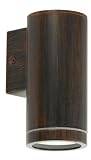 Riga - Antique Brown Outdoor Wall Light - 88713 - by Eglo